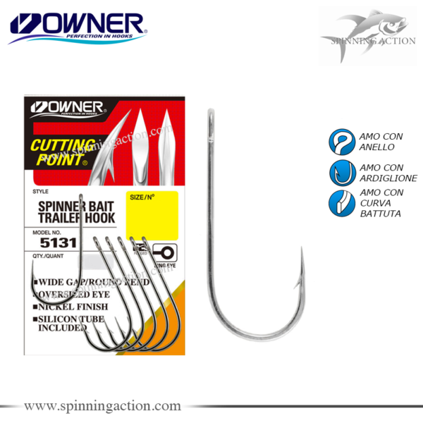 Owner 5131 Spinnerbait Trailer Hook