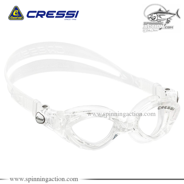 Cressi King Crab Goggles Clear