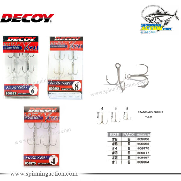 Ancoretta DECOY Standard Treble Y-S21